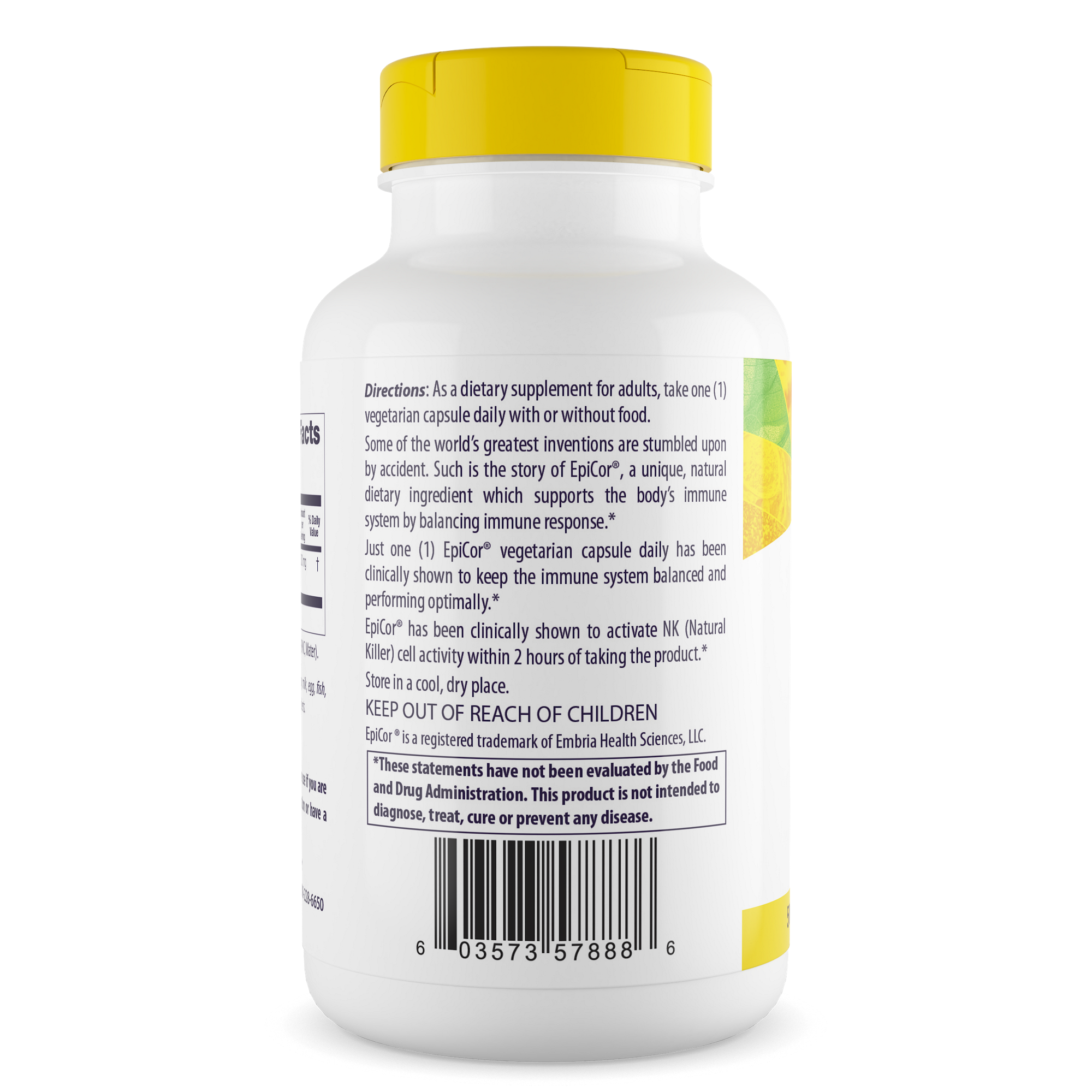 Healthy Origins - Epicor (Protection immunitaire) 500 mg