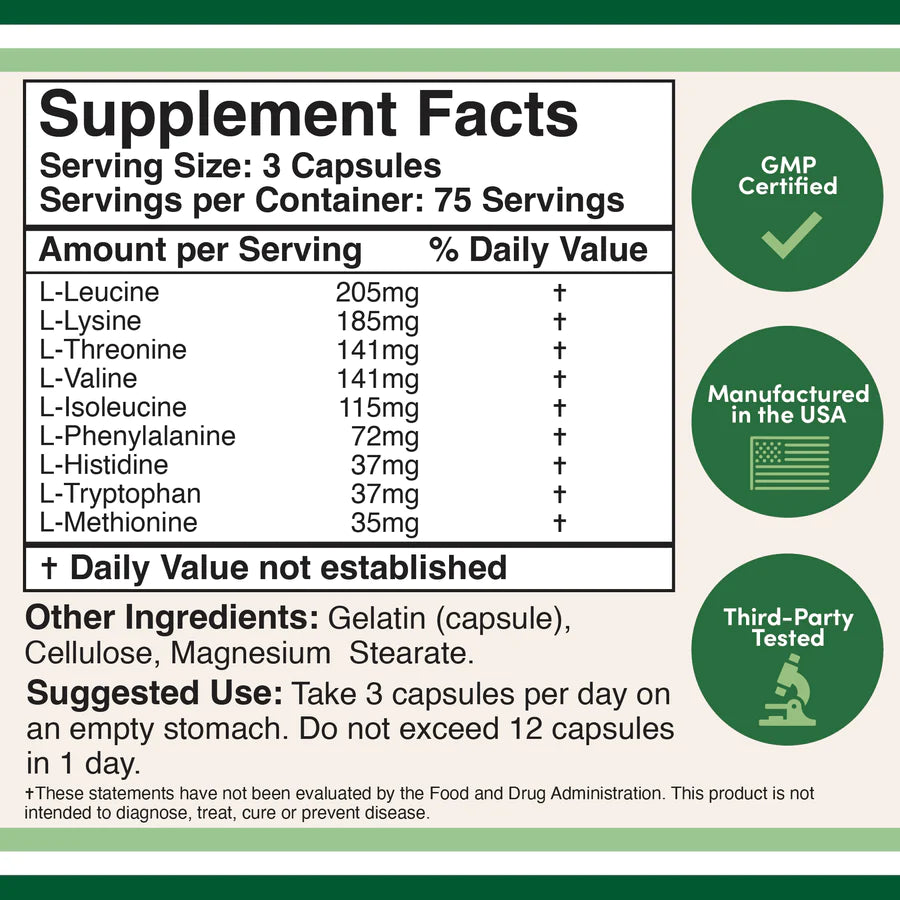 Double Wood - Essential Amino Acids