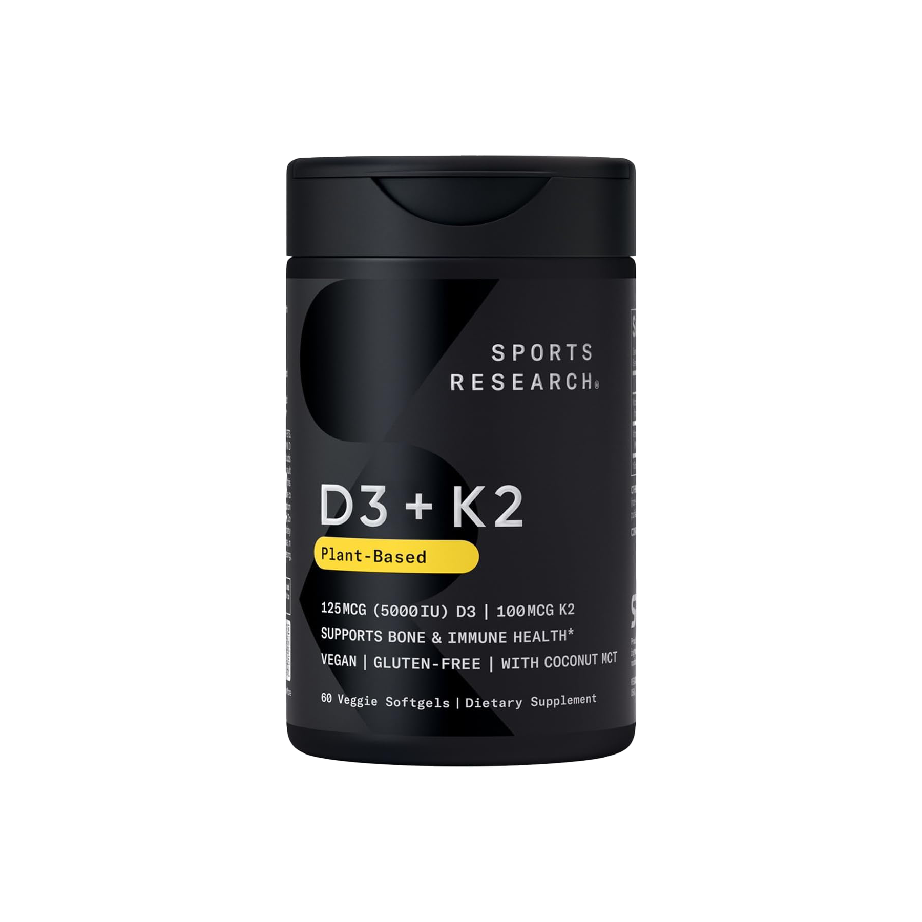 Sports Research - Vegan D3 + K2