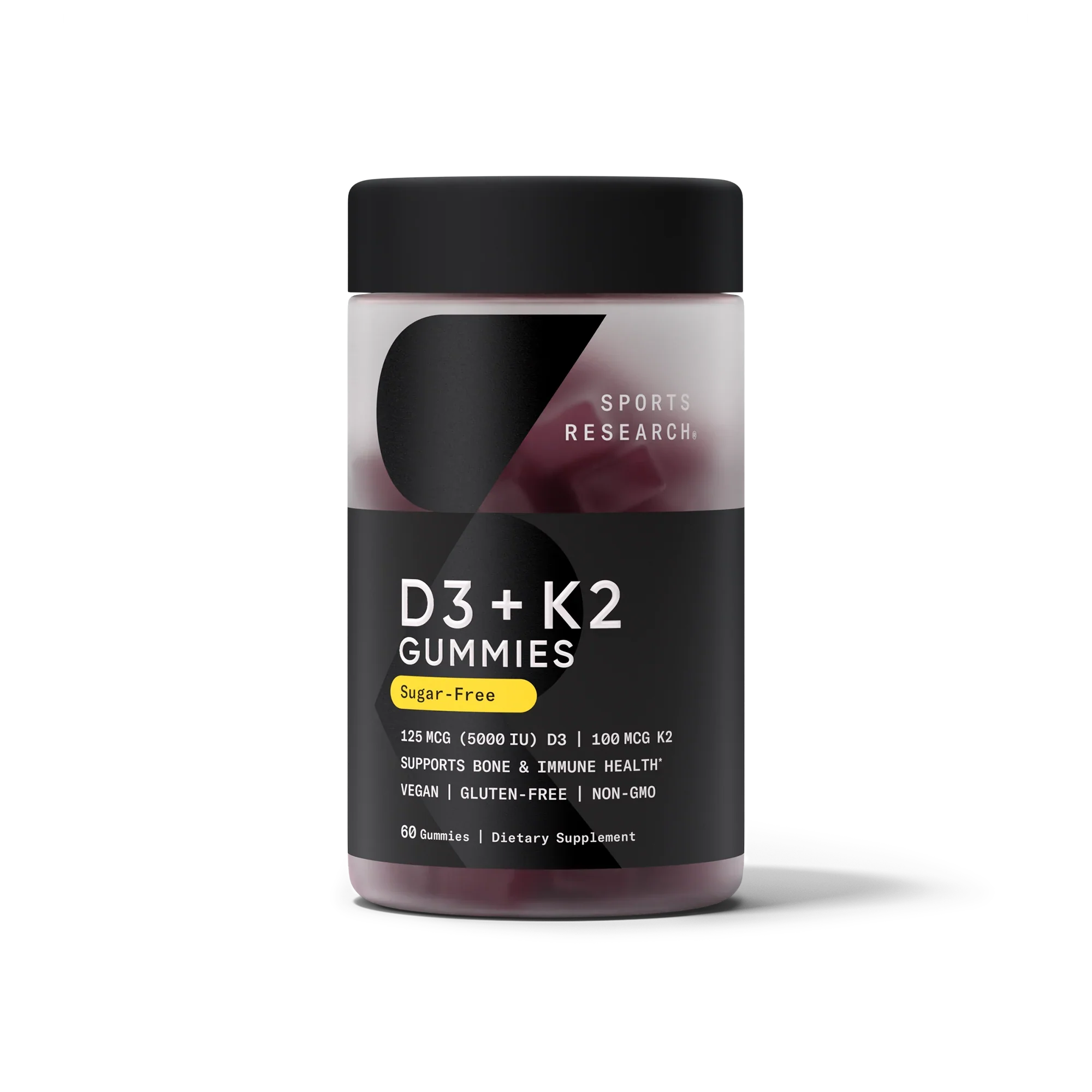 Sports Research - Vegan D3 + K2 Gummies