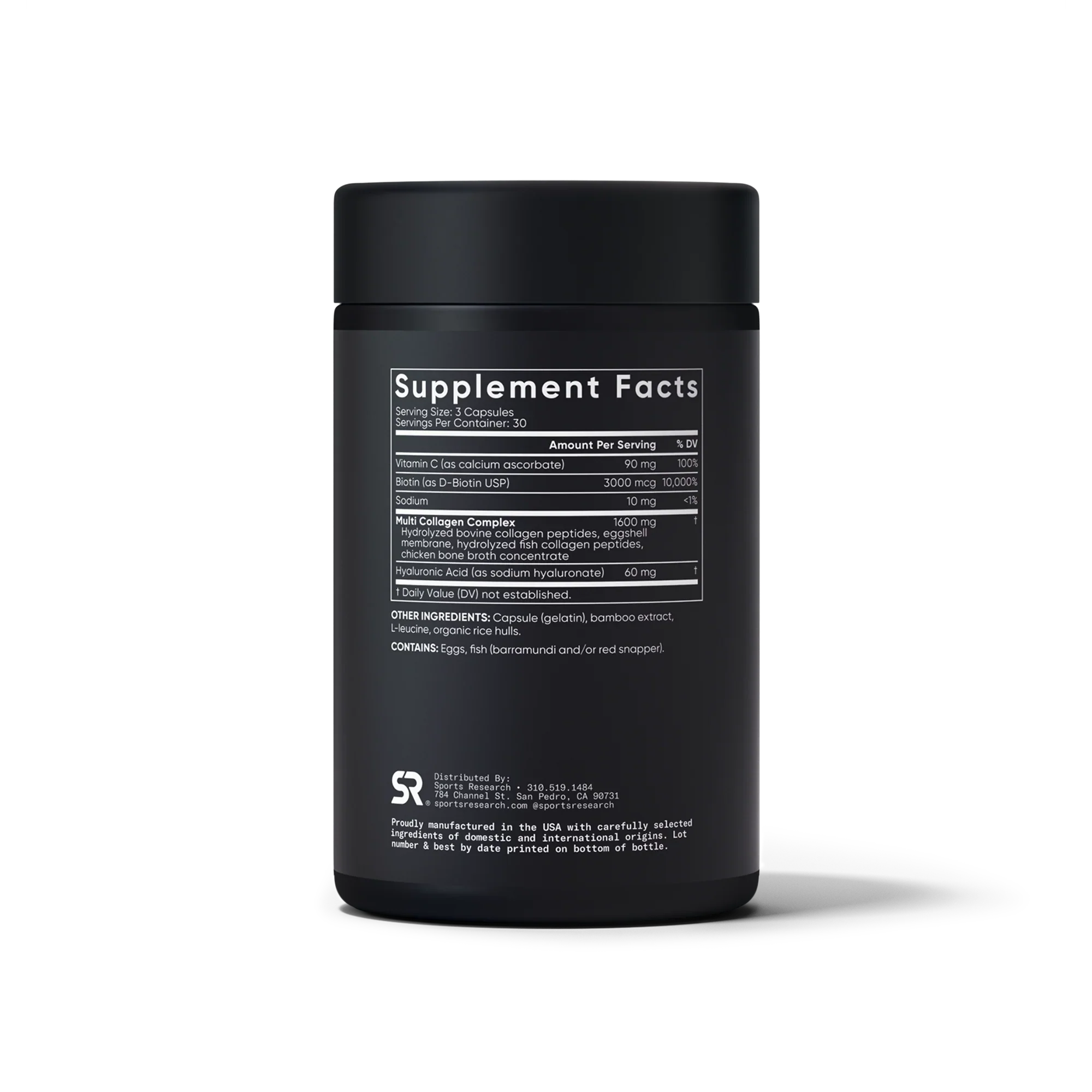 Sports Research - Multi Collagen Complex with Biotin