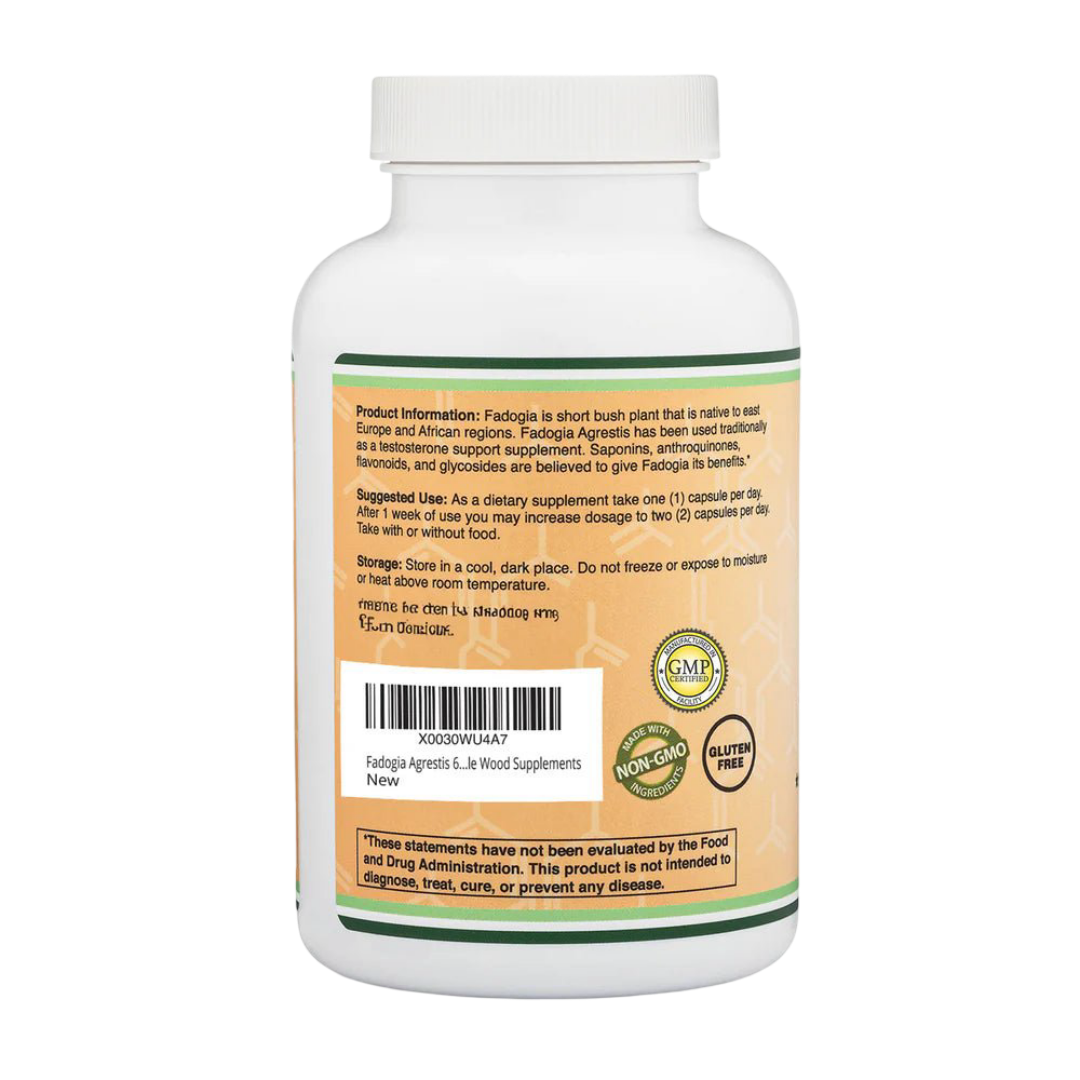 Double Bois - Fadogia Agrestis - 180 x 300 mg gélules