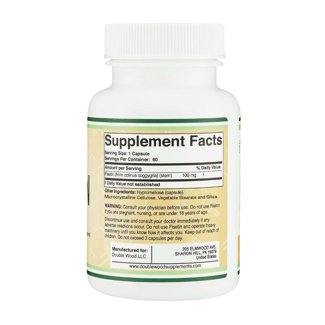 Double Bois -Fisetin - 60 gélules de 100 mg