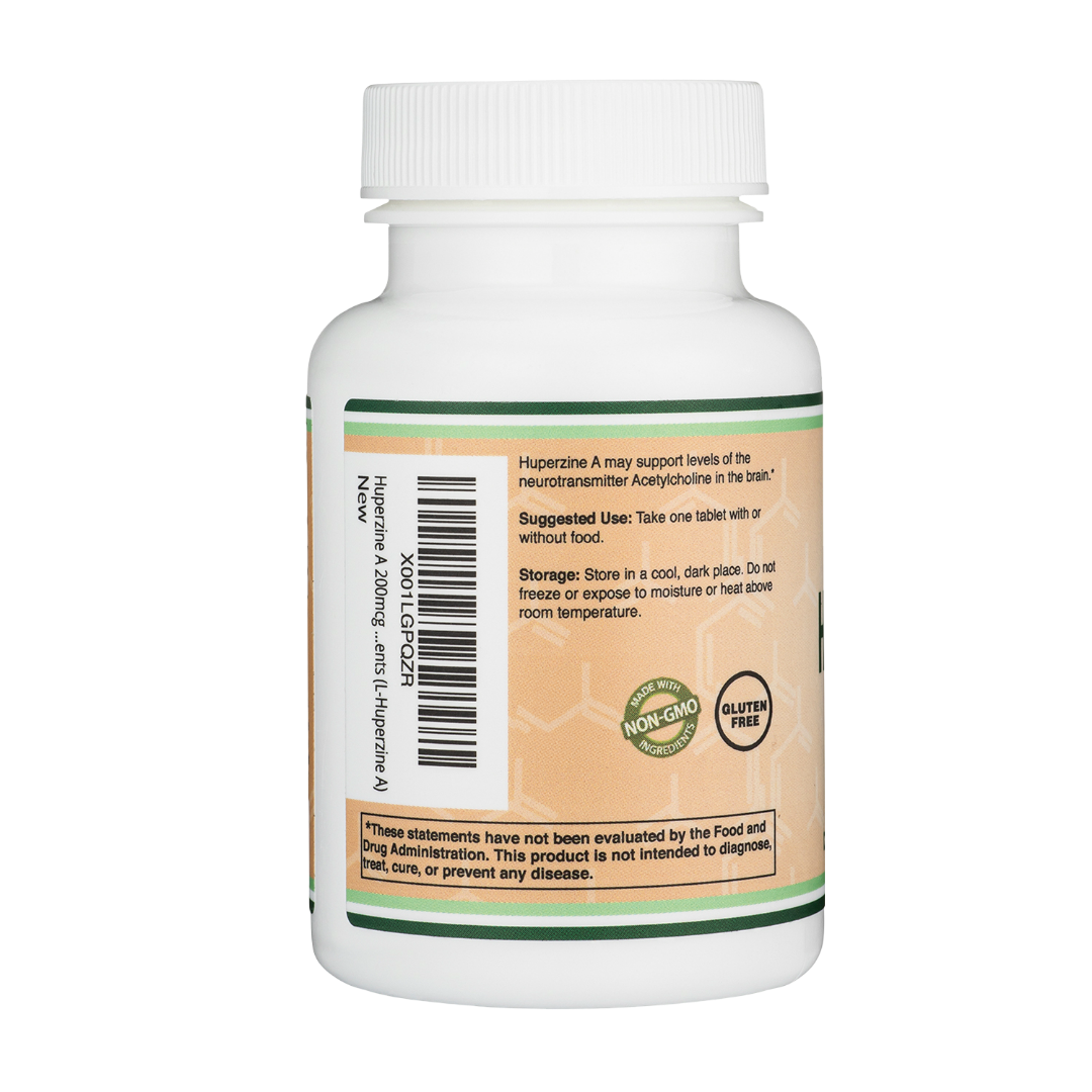 Double Wood - Huperzine A - Comprimés de 120 x 200 mcg