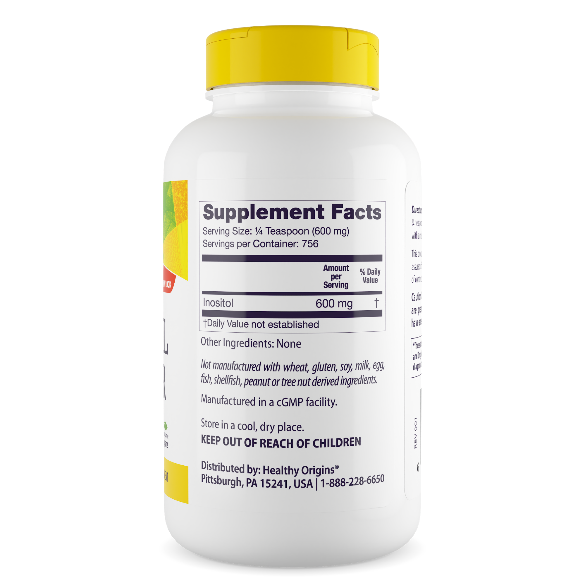Healthy Origins - Inositol Powder