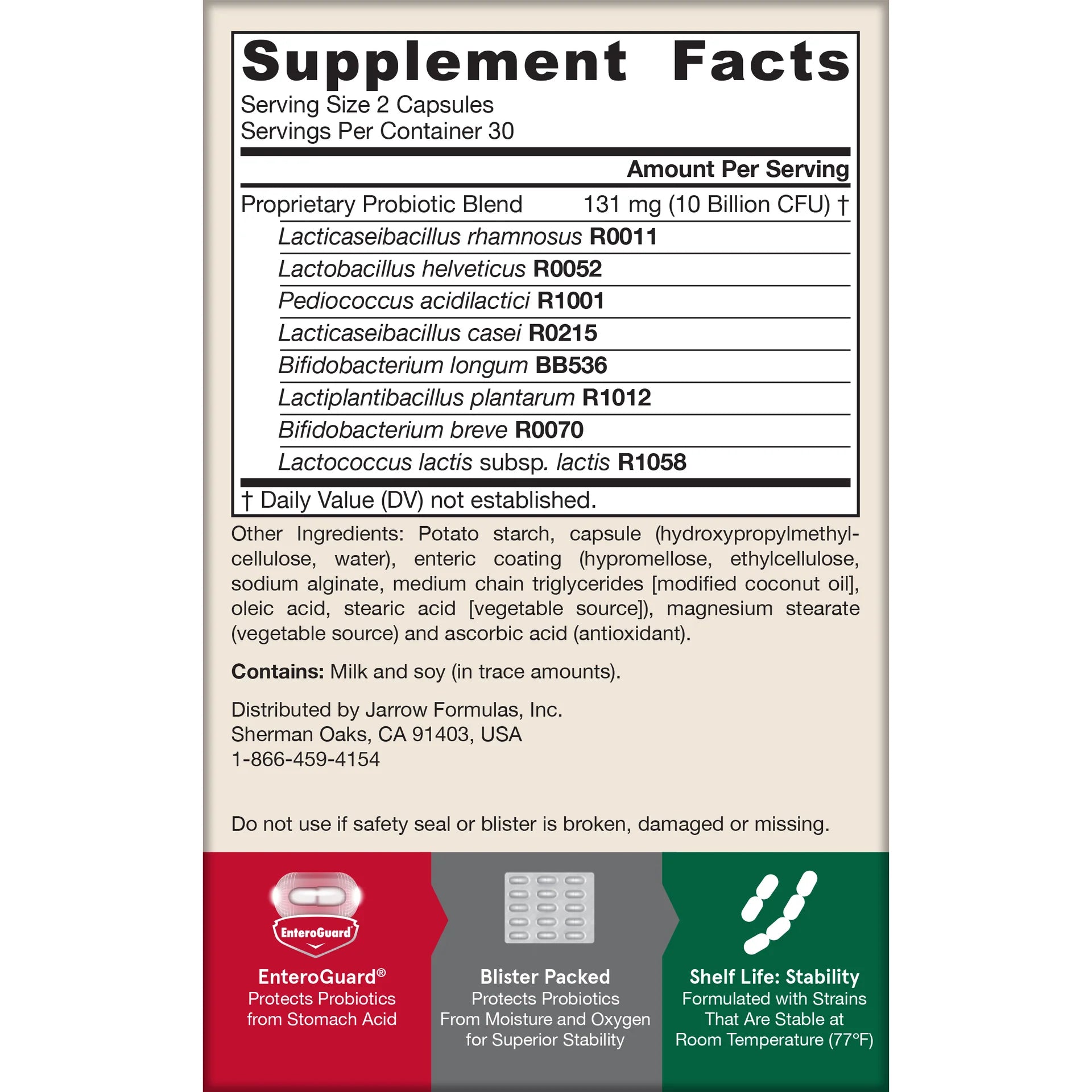Jarrow - Jarro-Dophilus® EPS - 10 Billion CFU