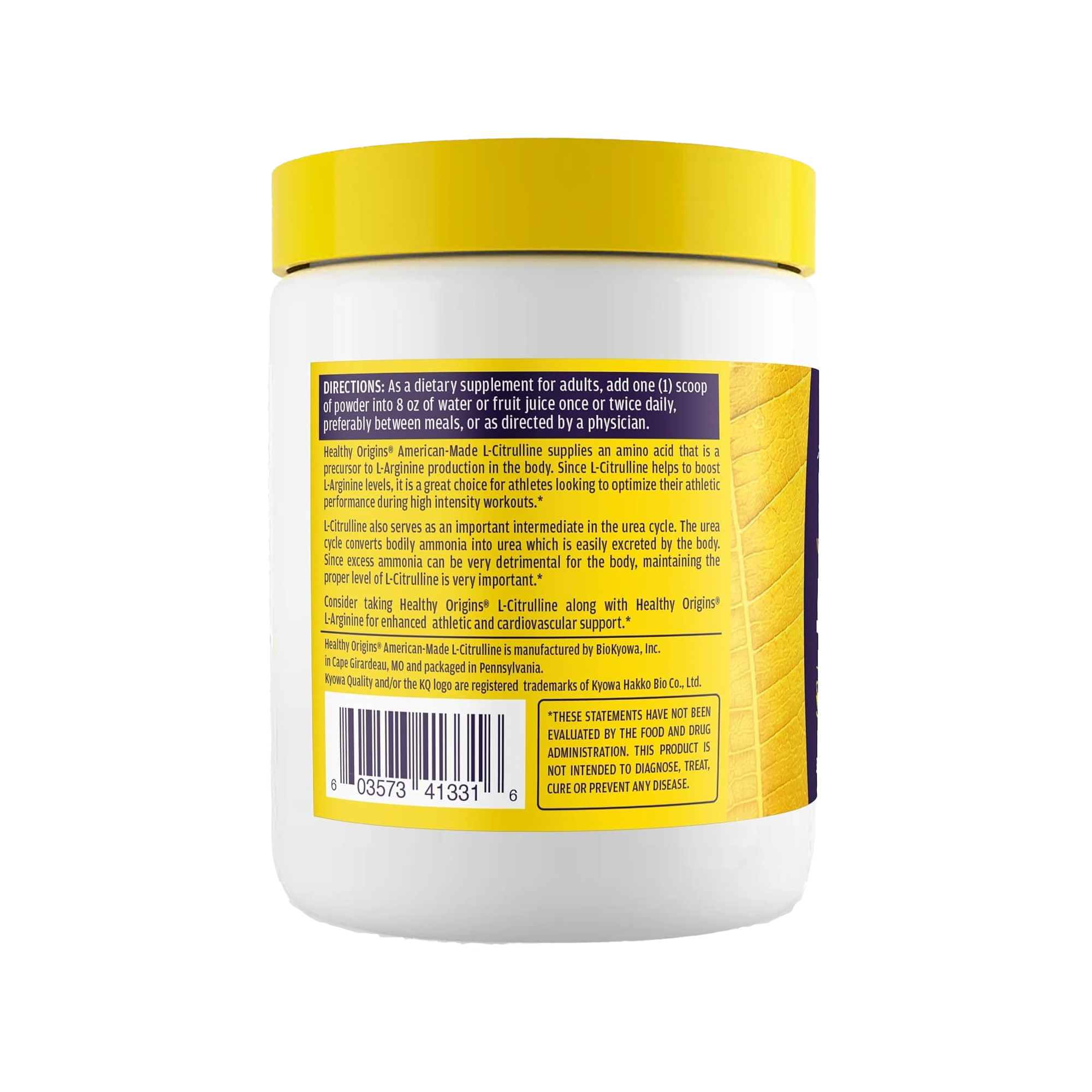 Healthy Origins - L-Citrulline 10,6 oz (300g)
