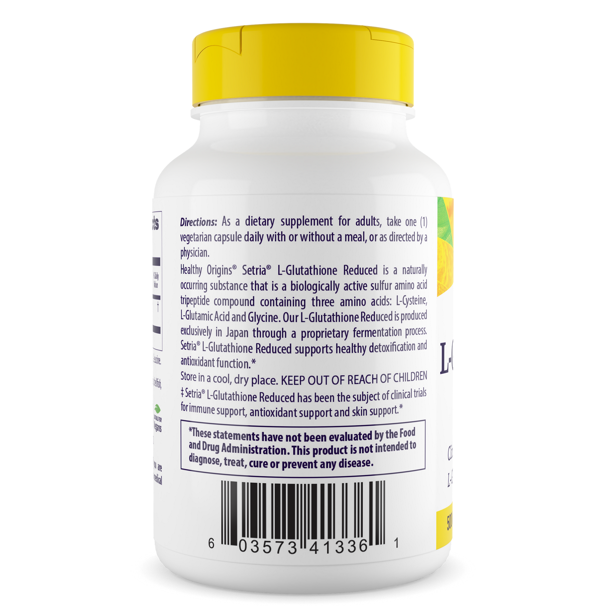 Healthy Origins - L-Glutathion réduit (Setria®) 250 mg