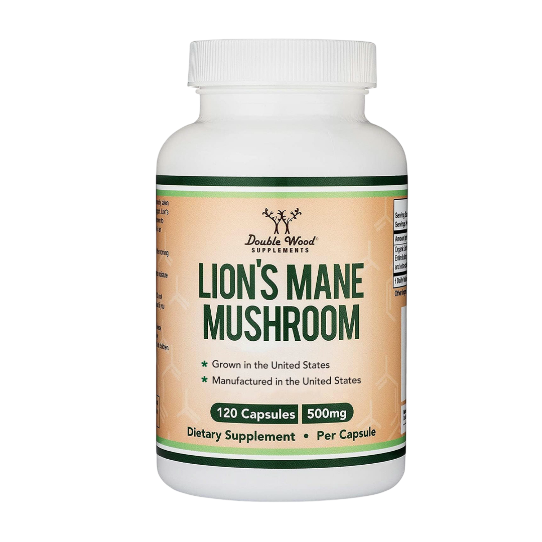 Double Wood - Champignon crinière de lion - 120 gélules de 500 mg