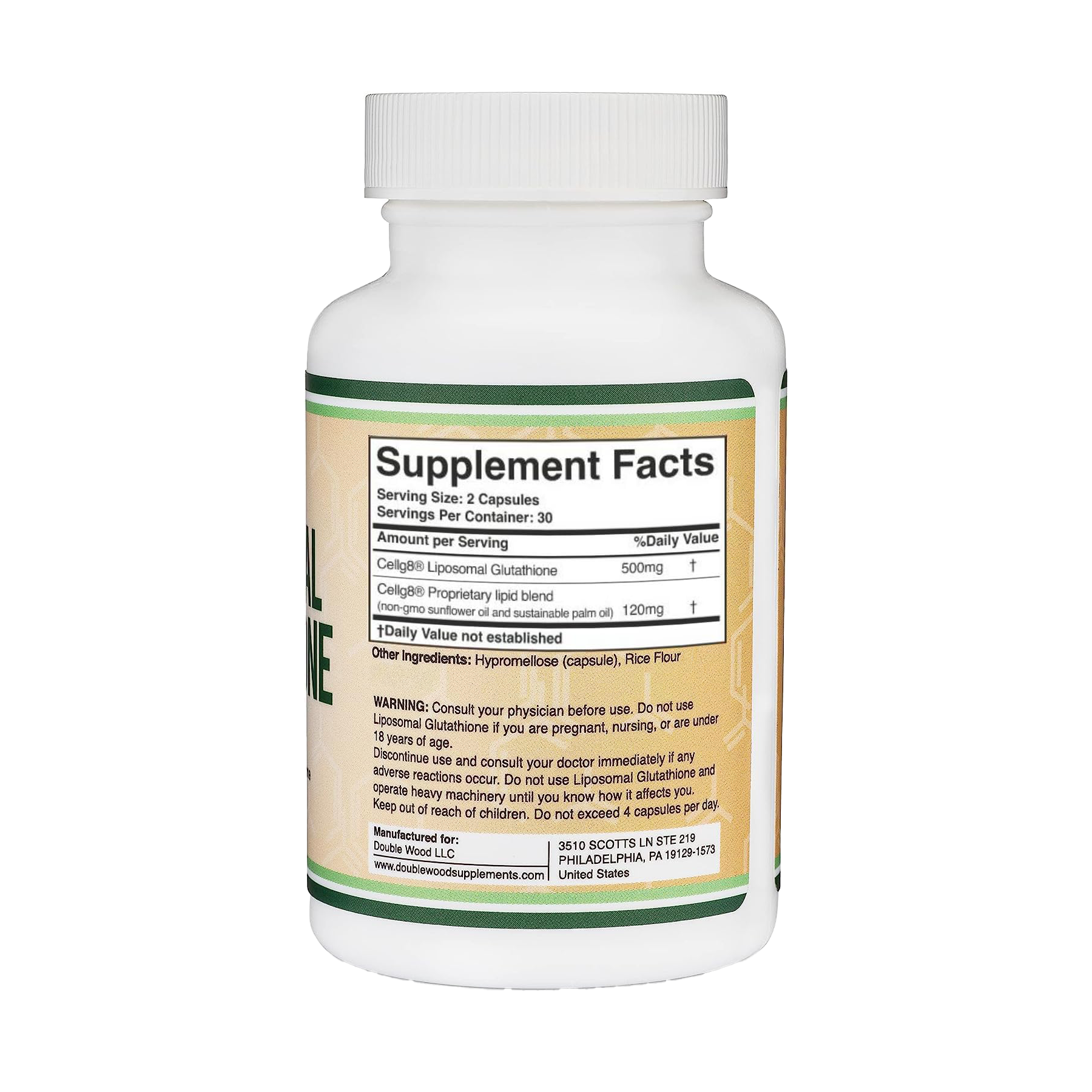 Double Wood - Liposomal Glutathione