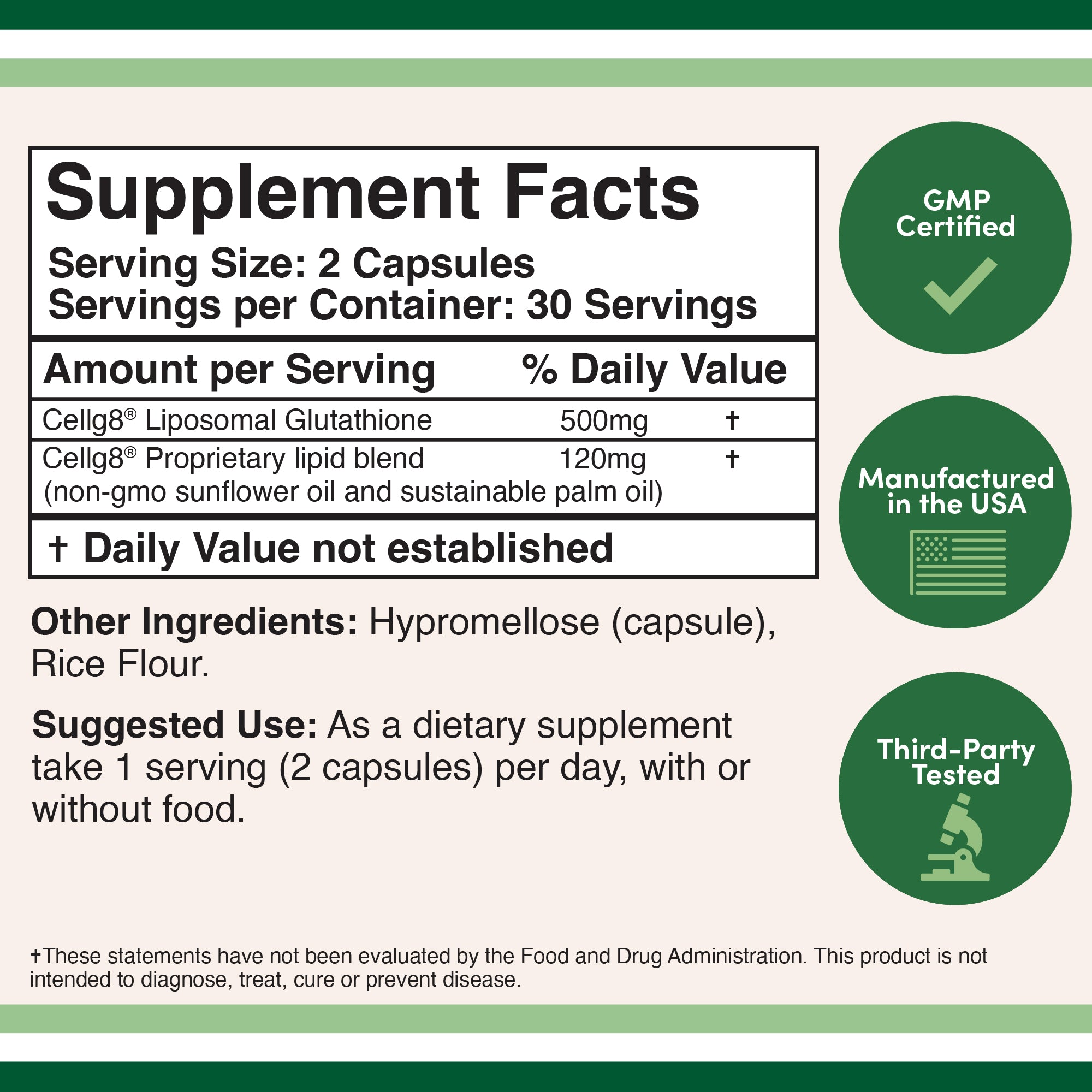 Double Wood - Liposomal Glutathione