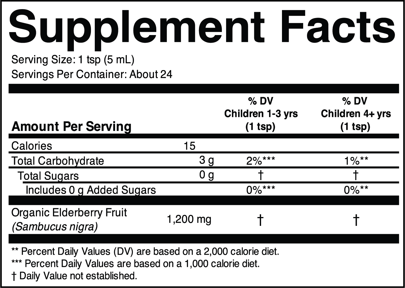 Childlife - Organic Liquid Elderberry