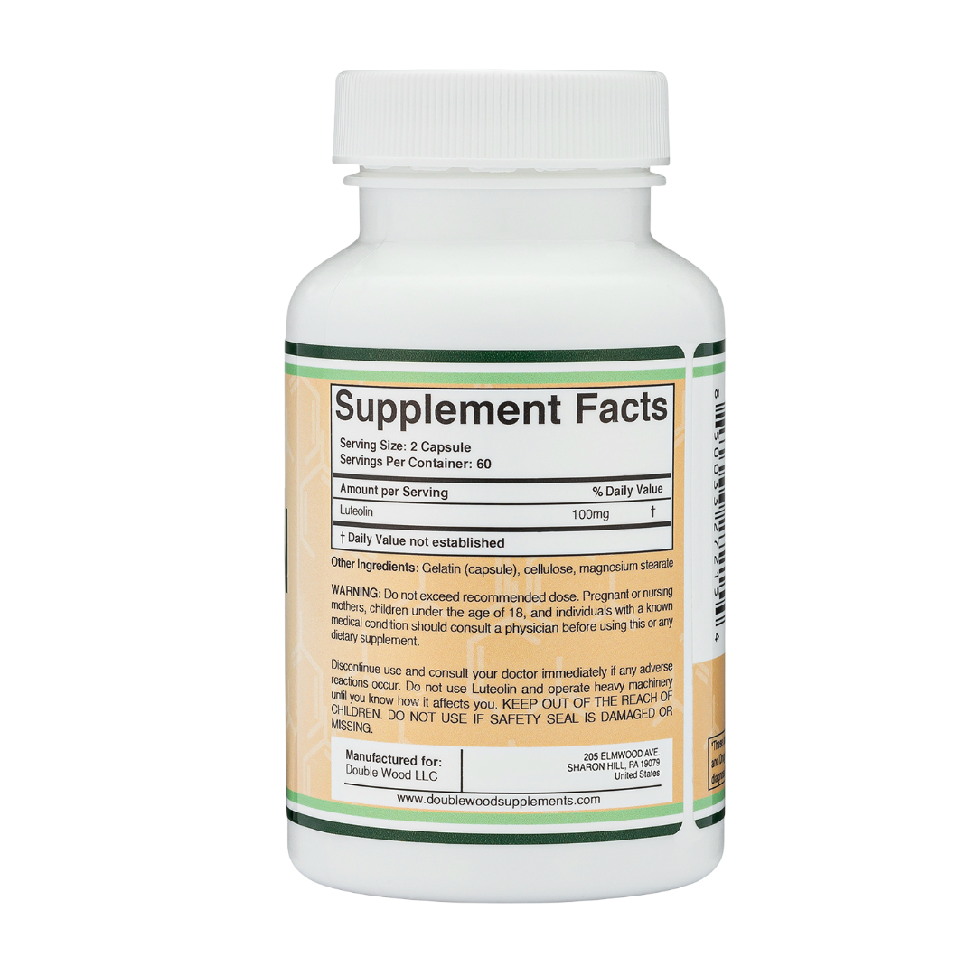 Double Wood - Lutéoline - 120 gélules de 50 mg