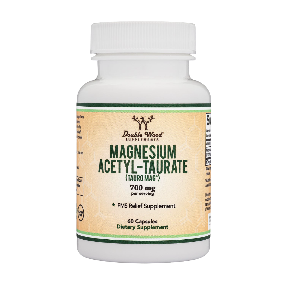 Double Wood - Acétyl-Taurate de Magnésium (Tauromag) - 180 gélules de 350 mg