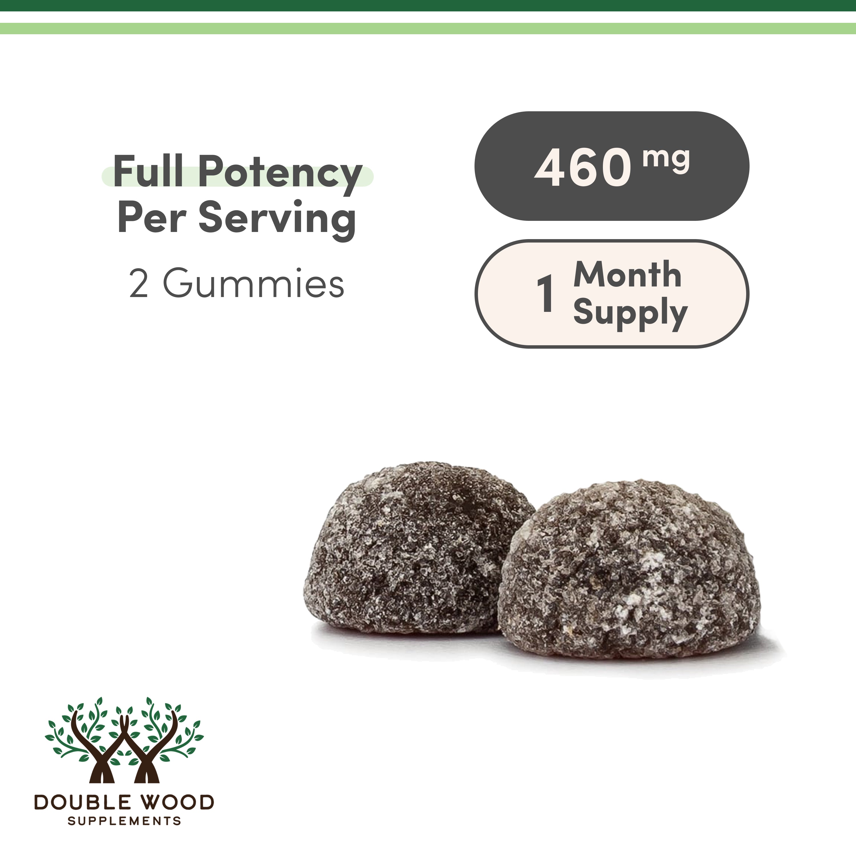 Double Wood - Magnesium Glycinate Gummies Supplement