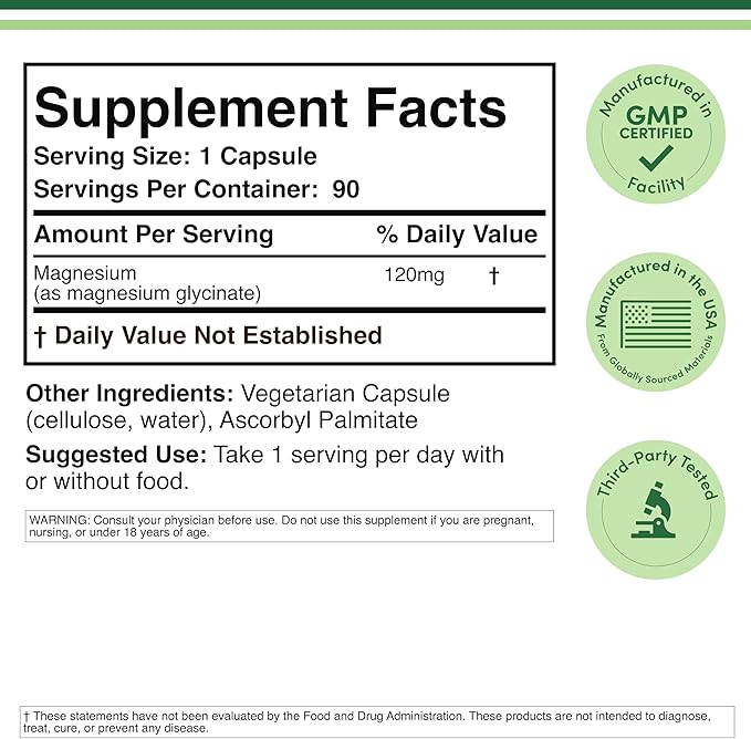 Double Wood - Magnesium Glycinate Extra Strength