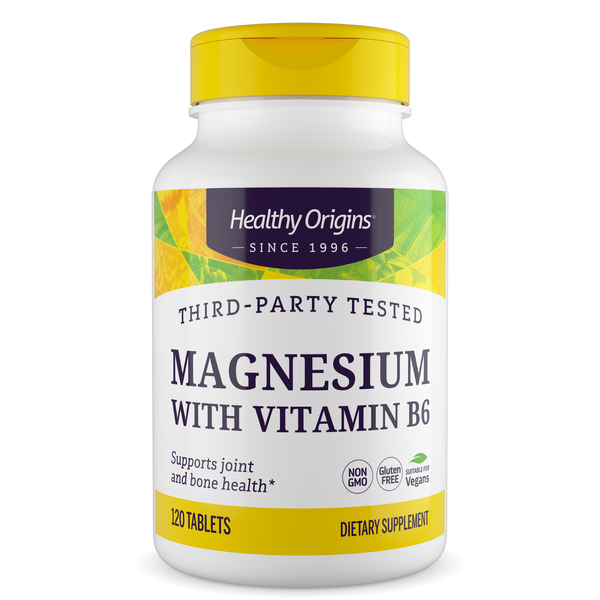 Healthy Origins - Magnesium with Vitamin B6