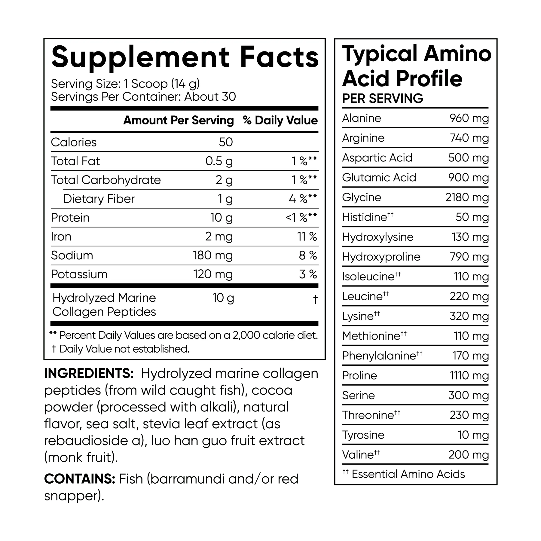 Sports Research - Marine Collagen Peptides