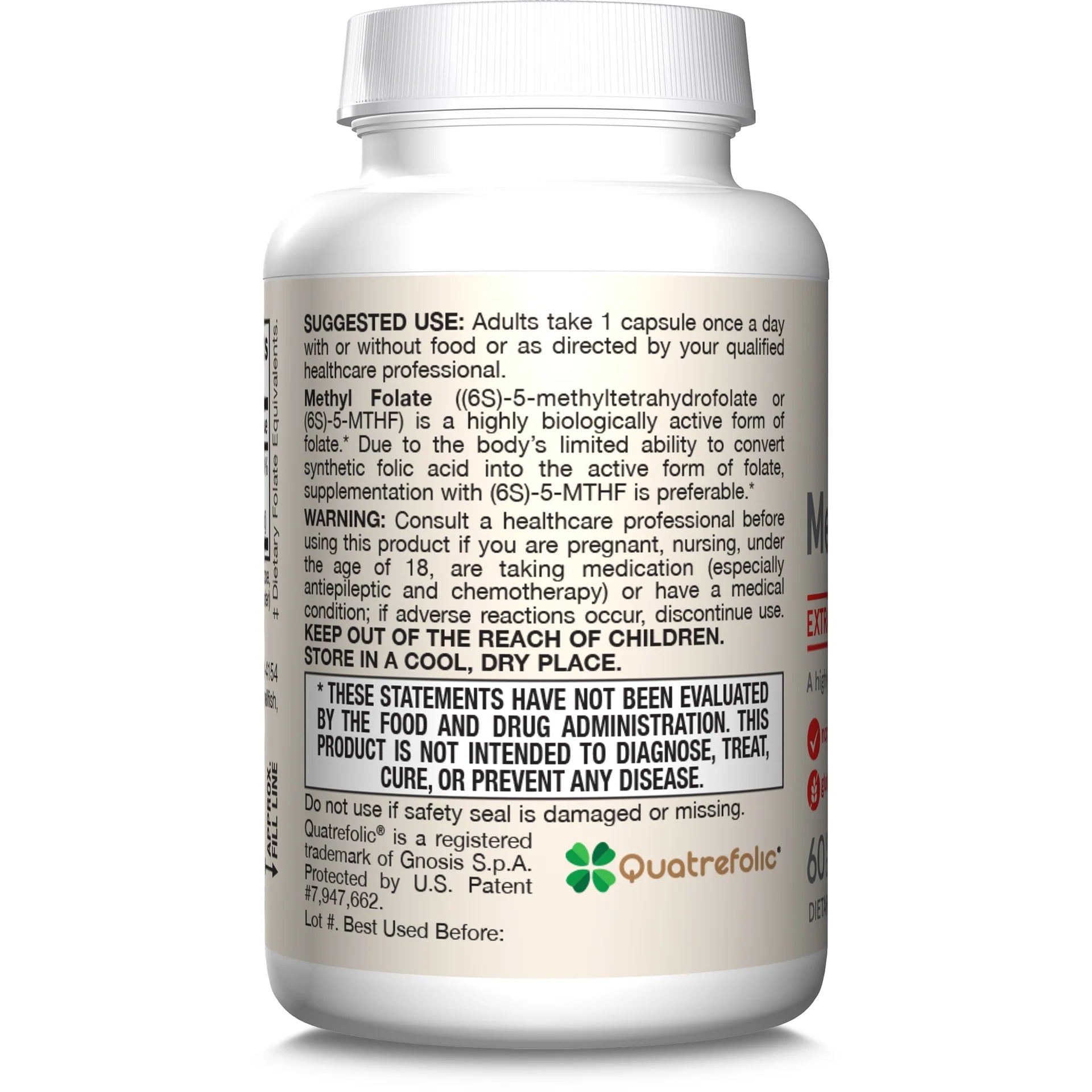 Jarrow - Vegan Methyl Folate