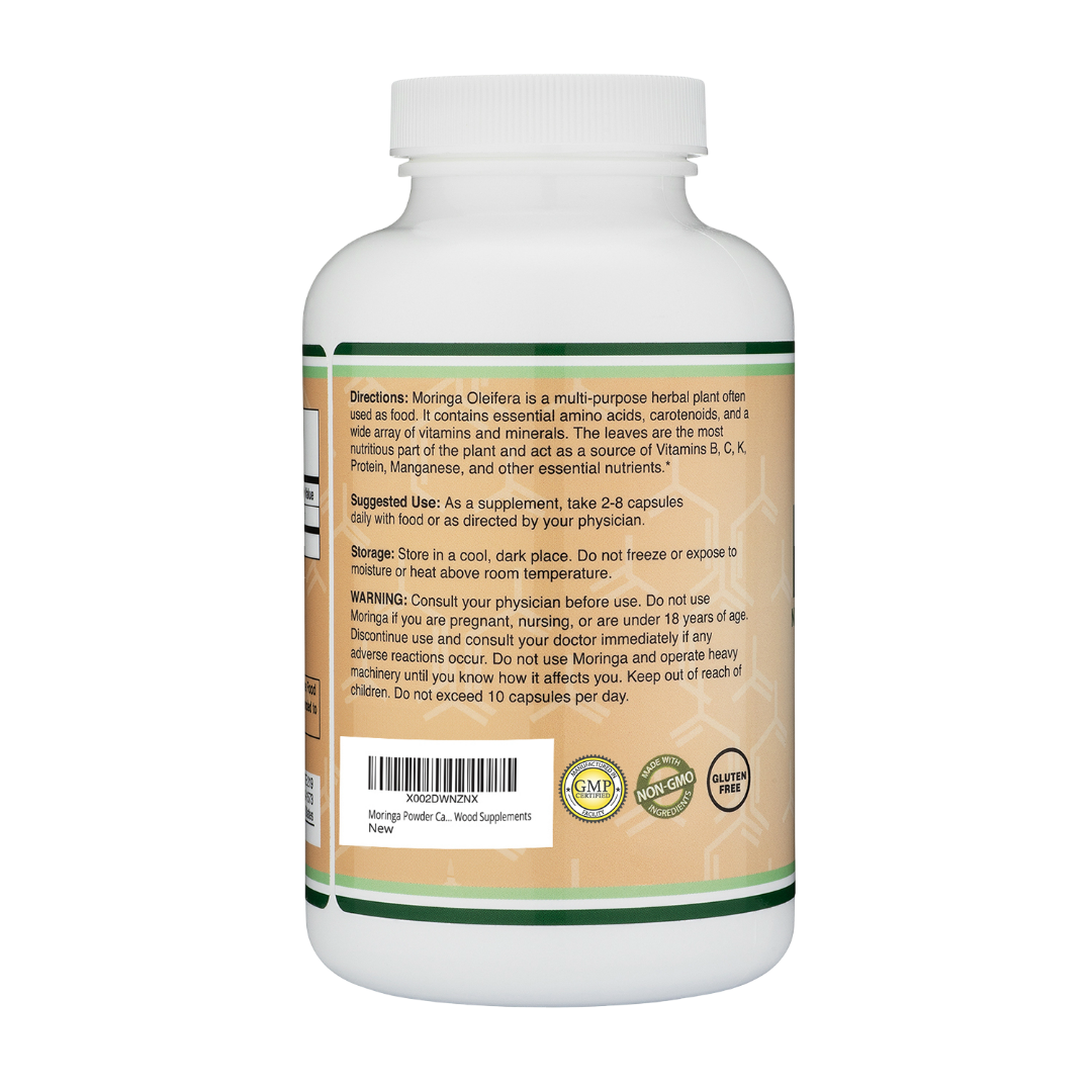 Double Bois - Moringa - 210 gélules de 500 mg