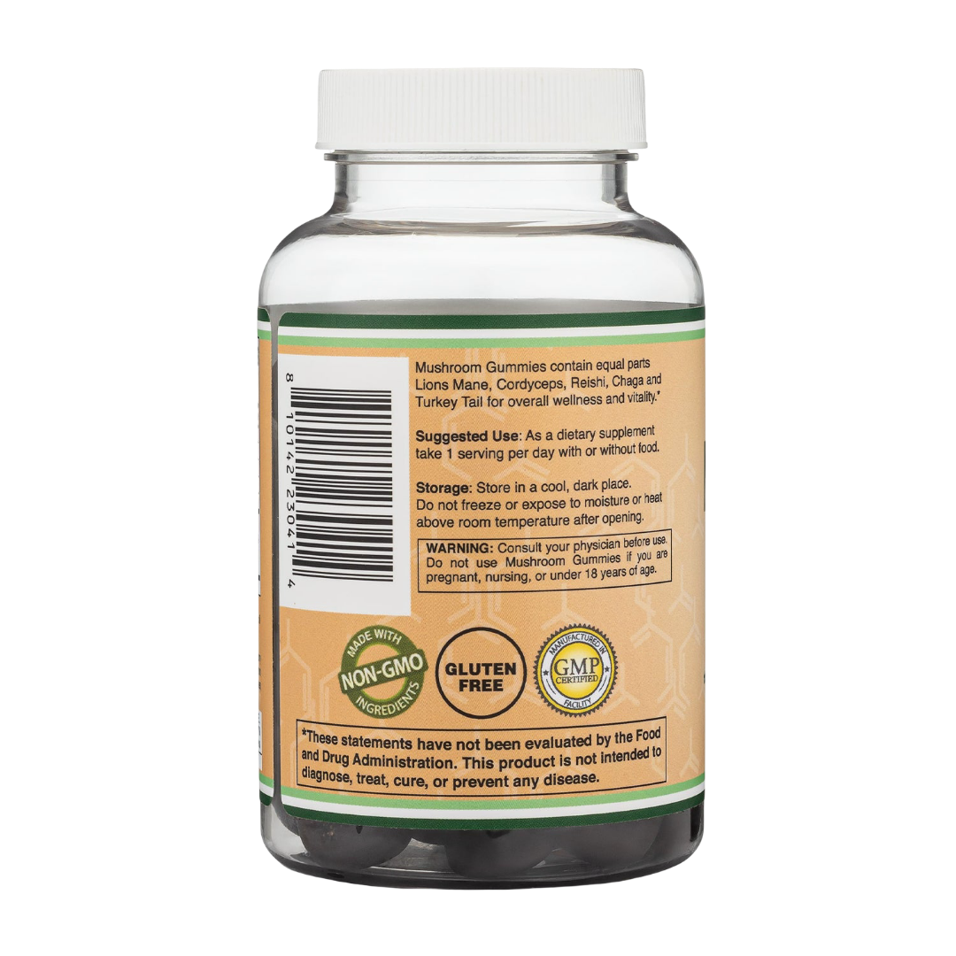 Double Wood - Mushroom Gummies Supplement