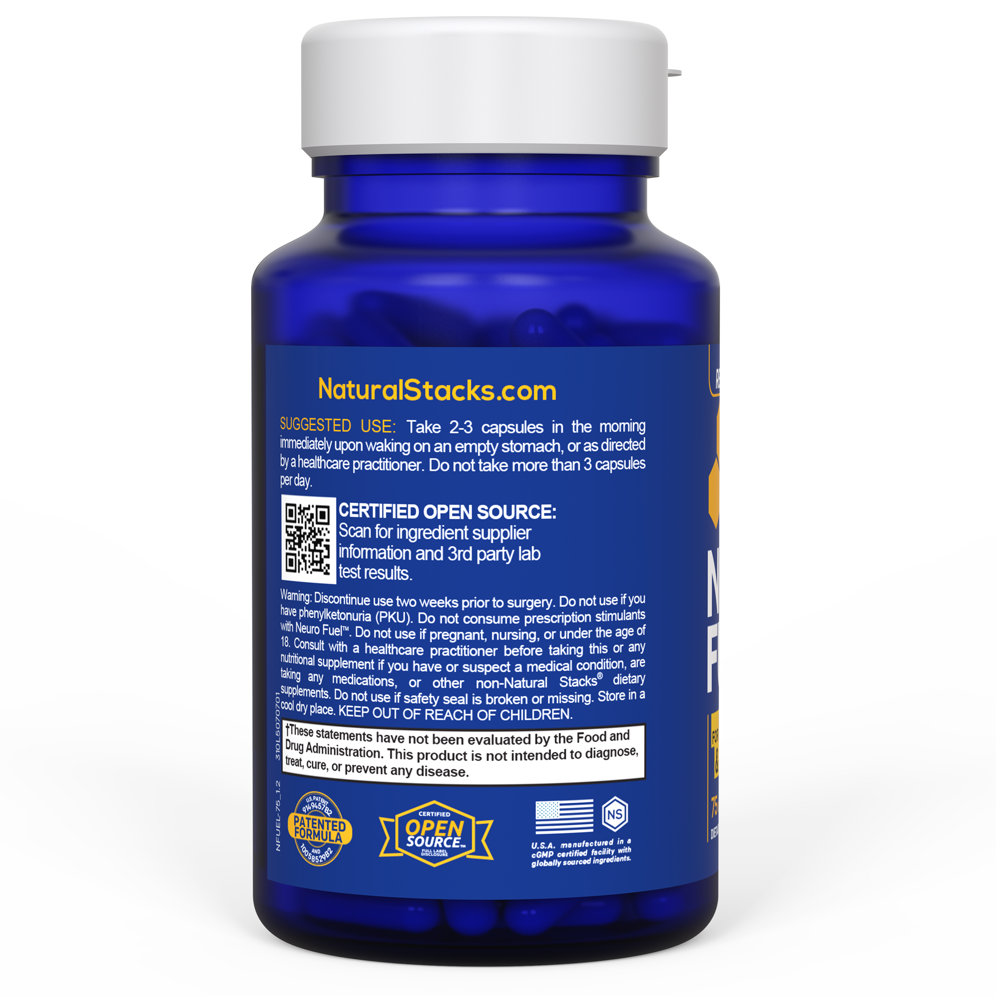 Natural Stacks - NEUROFUEL™ Nootropic