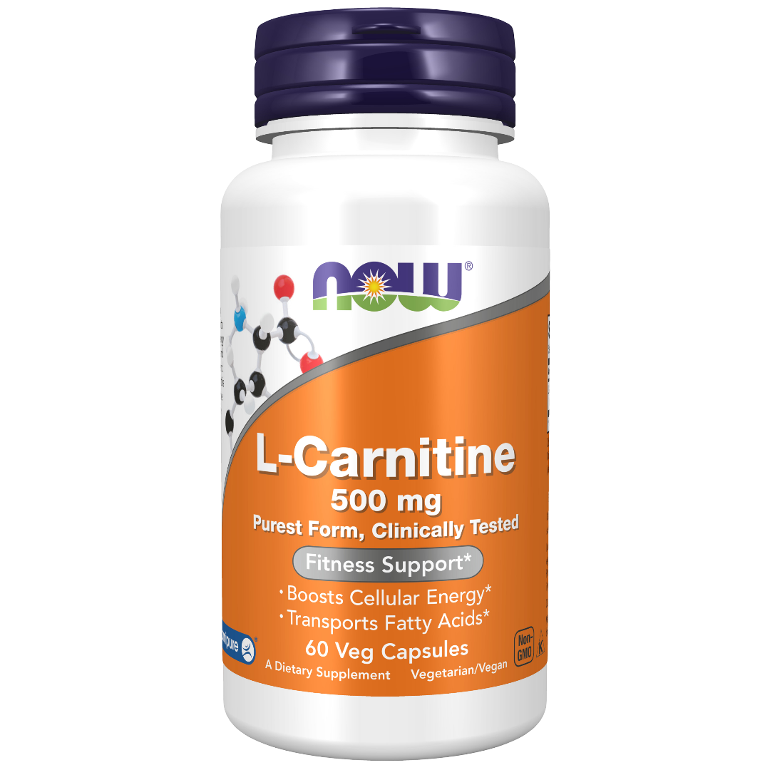 Maintenant - L-Carnitine 500 mg Capsules Végétales