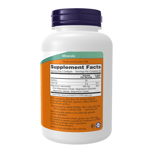 Now - Magnesium Citrate