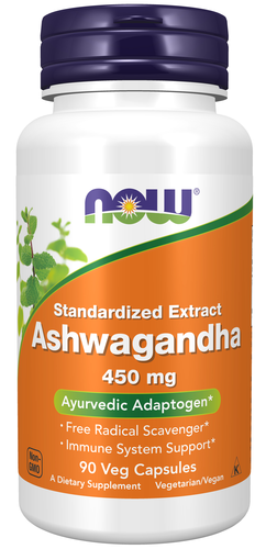 Maintenant - Ashwagandha, 450 mg, 90 gélules végétales