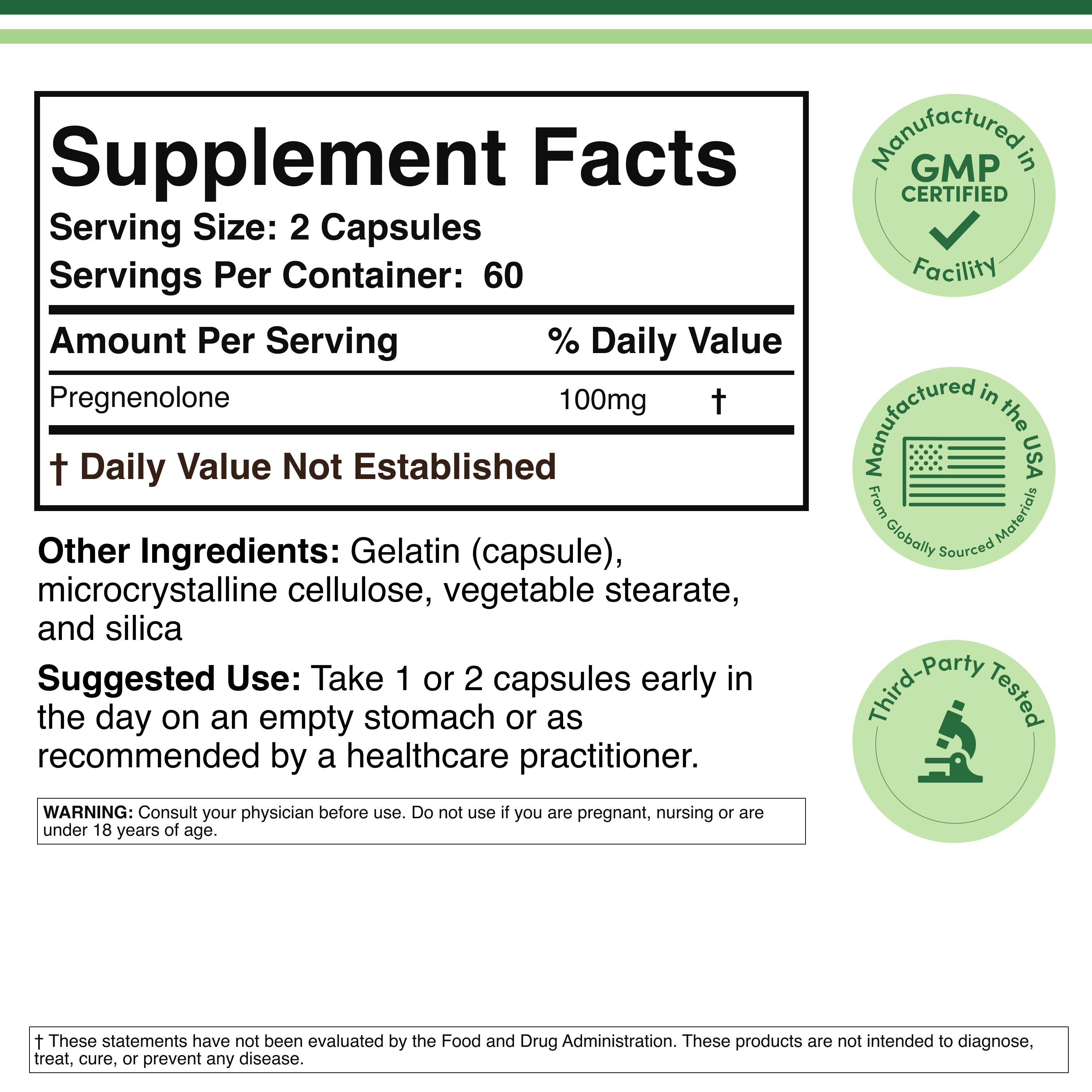 Double Wood - Pregnenolone