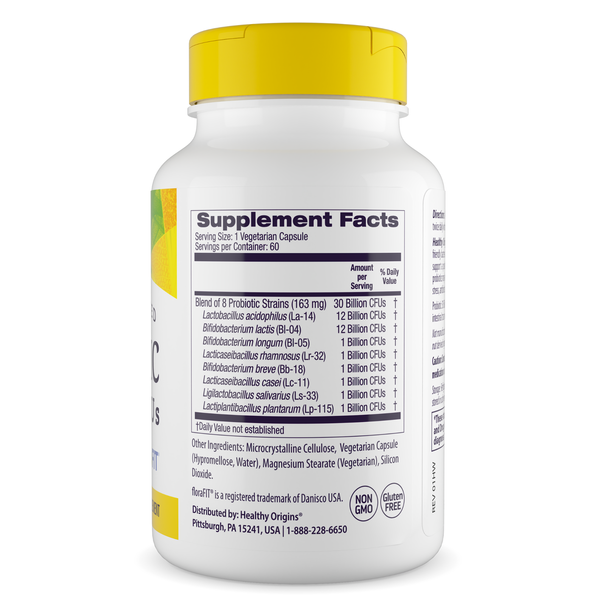 Healthy Origins - Probiotic 30 Billion CFUs (Shelf Stable)