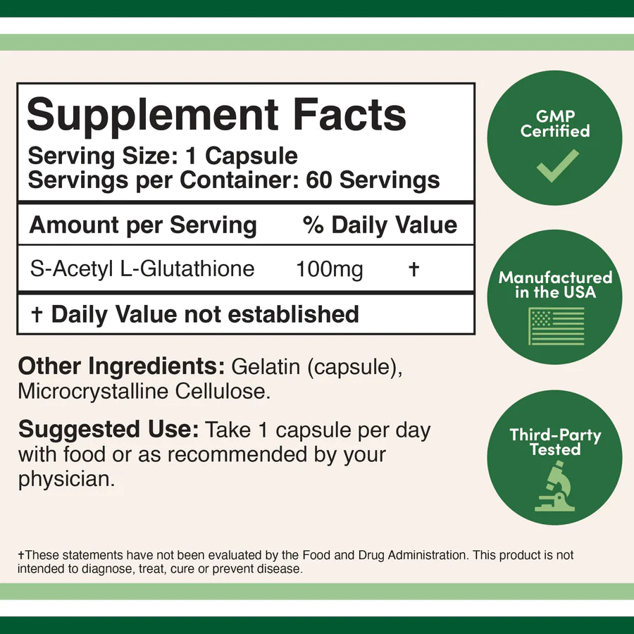 Double Wood - S-Acetyl Glutathione