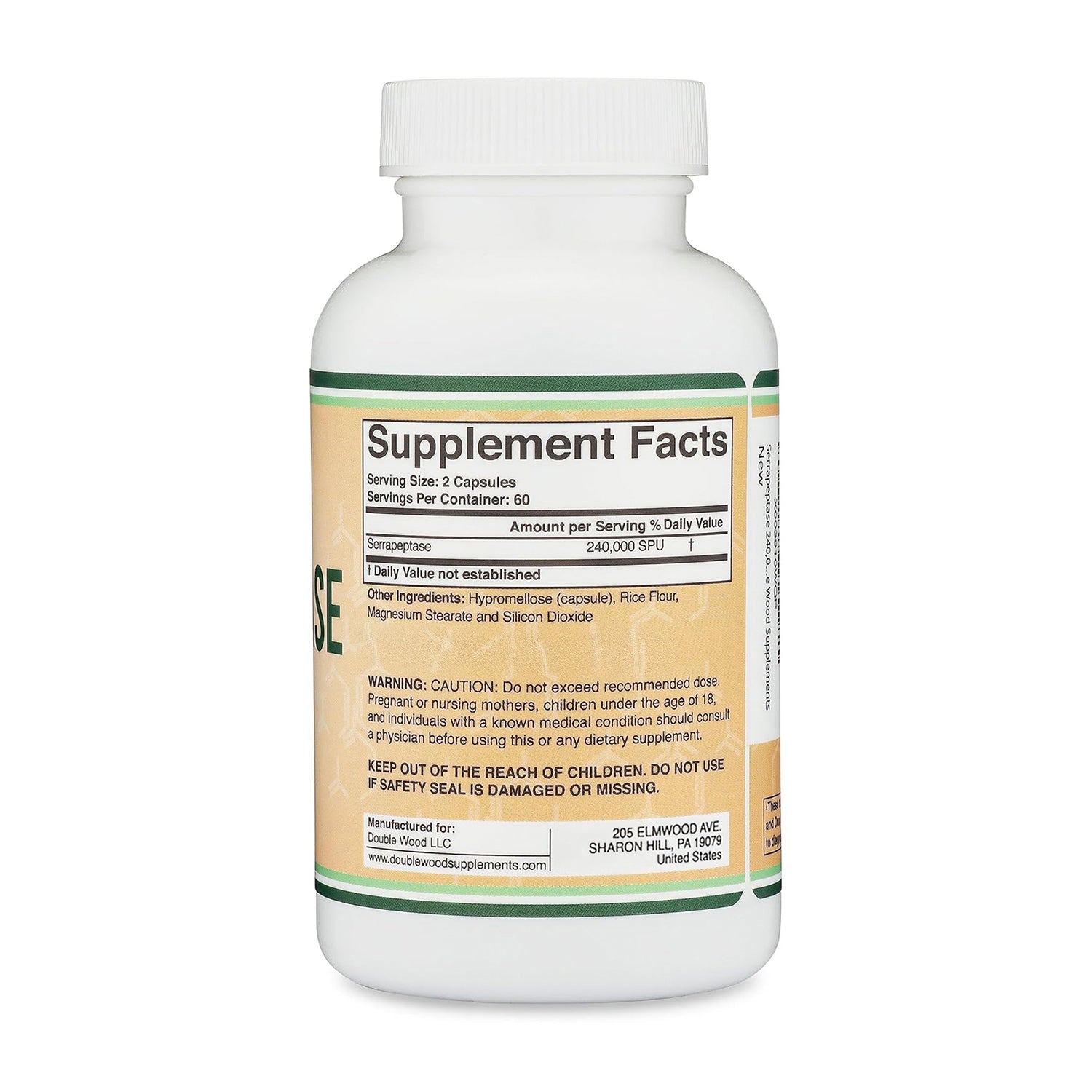 Double Wood - Serrapeptase
