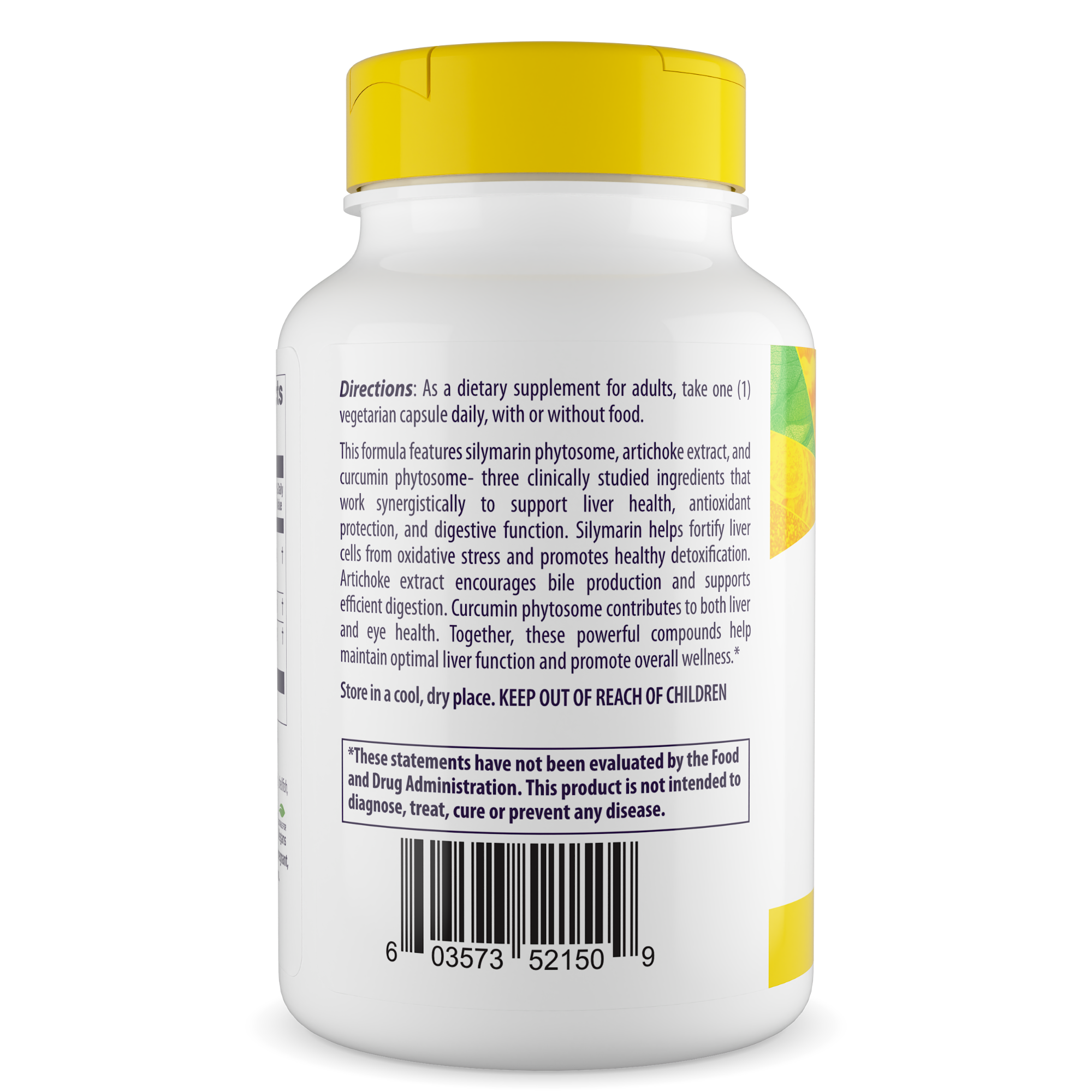 Healthy Origins - Silymarin Artichoke Turmeric