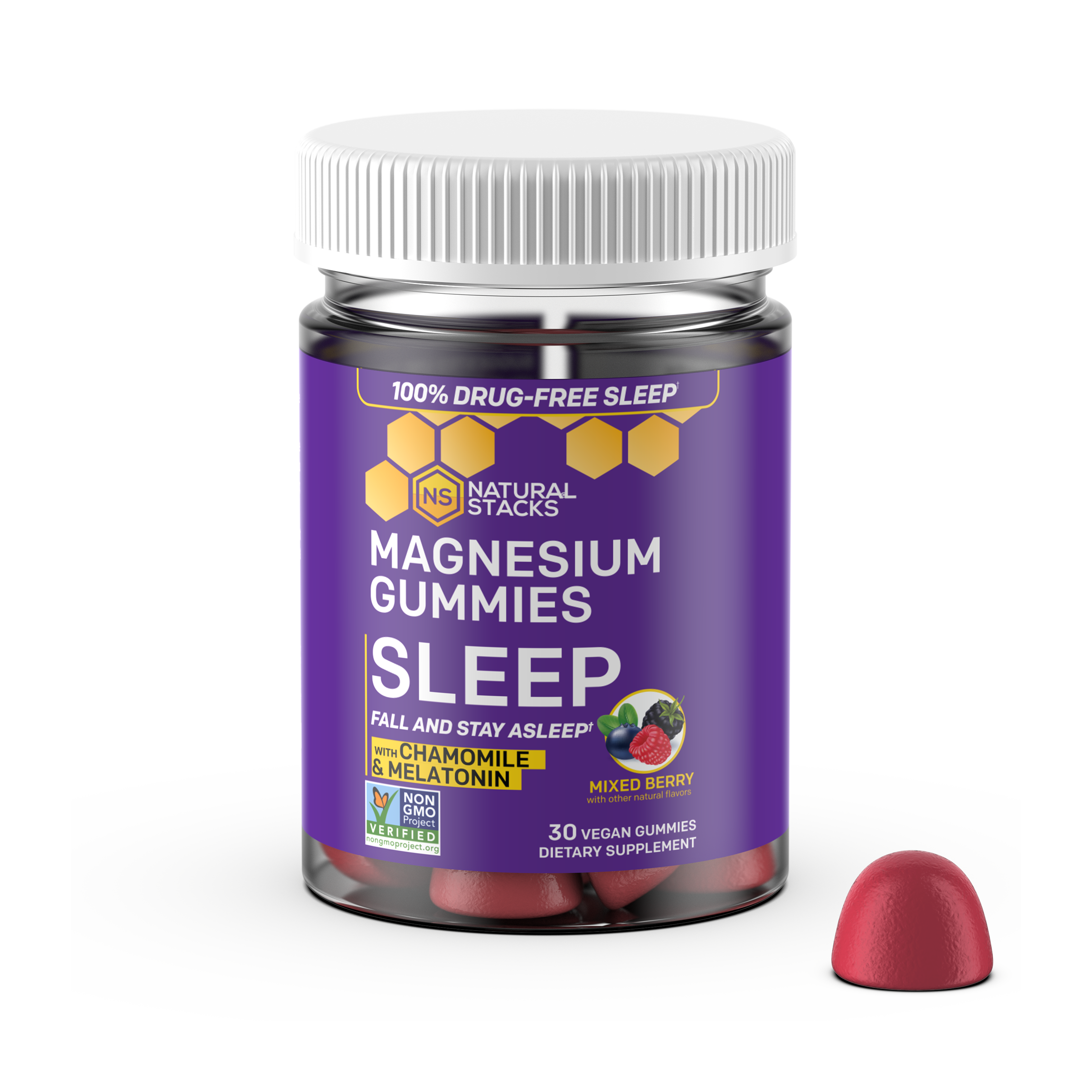 Natural Stacks - Sleep Magnesium Gummies