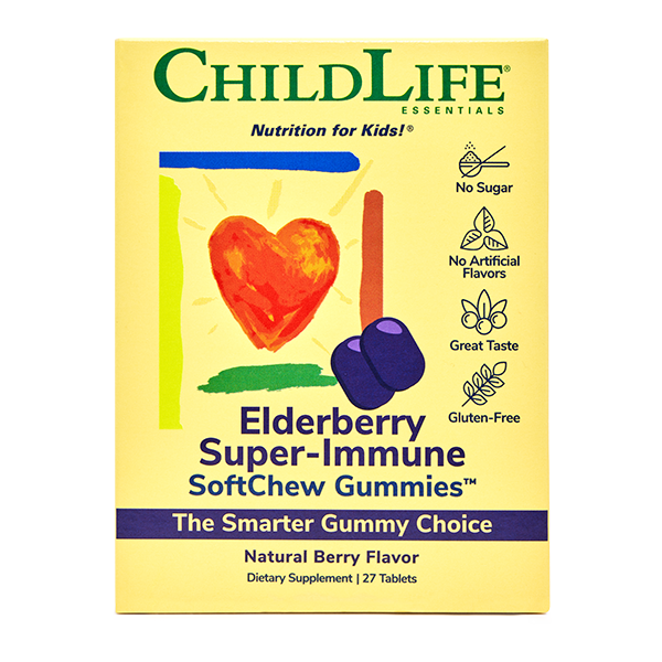 Childlife - Elderberry Super-Immune SoftChew Gummies™