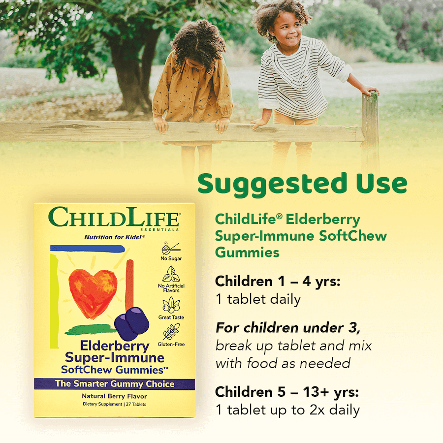 Childlife - Elderberry Super-Immune SoftChew Gummies™