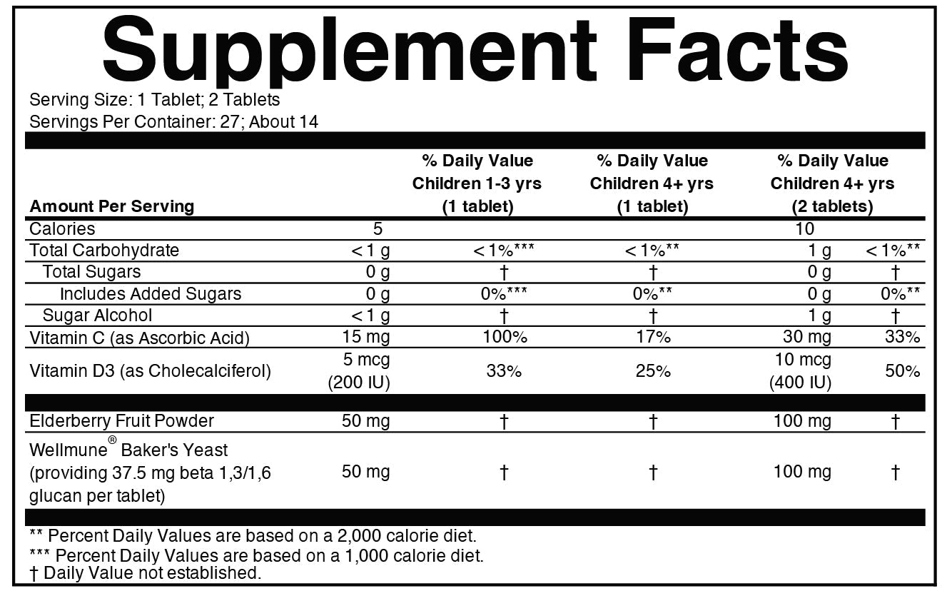 Childlife - Elderberry Super-Immune SoftChew Gummies™