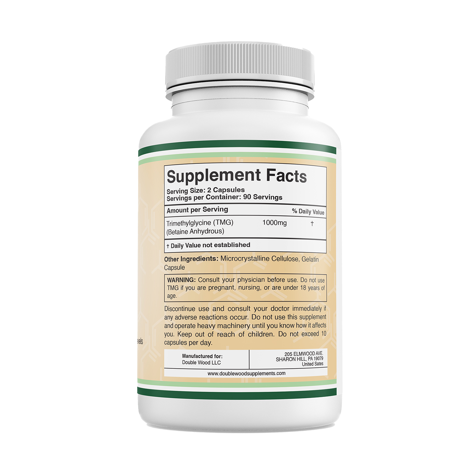 Double Wood - Trimethylglycine (TMG)