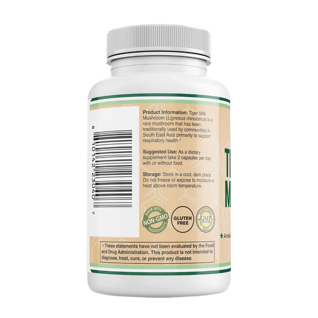 Double Wood - Tiger Milk Mushroom Supplement