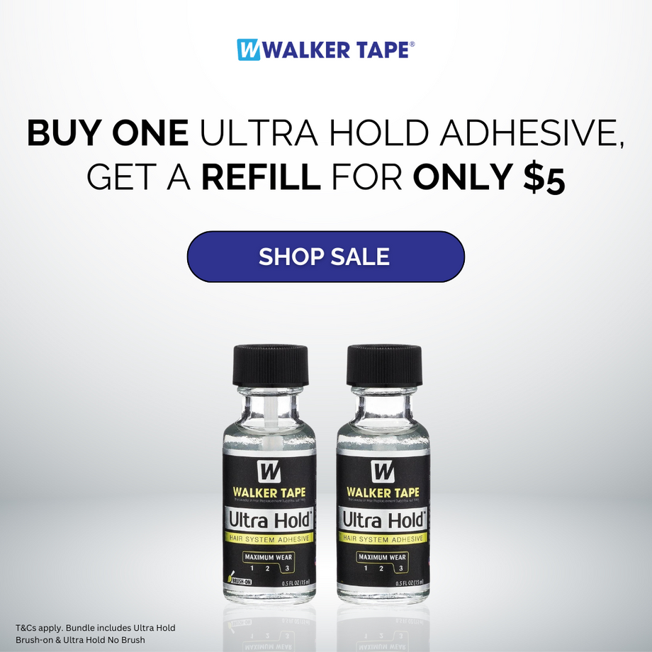 Walker Tape Ultra Hold Nozzle Top Adhesive 4oz - Black Beauty & Supply