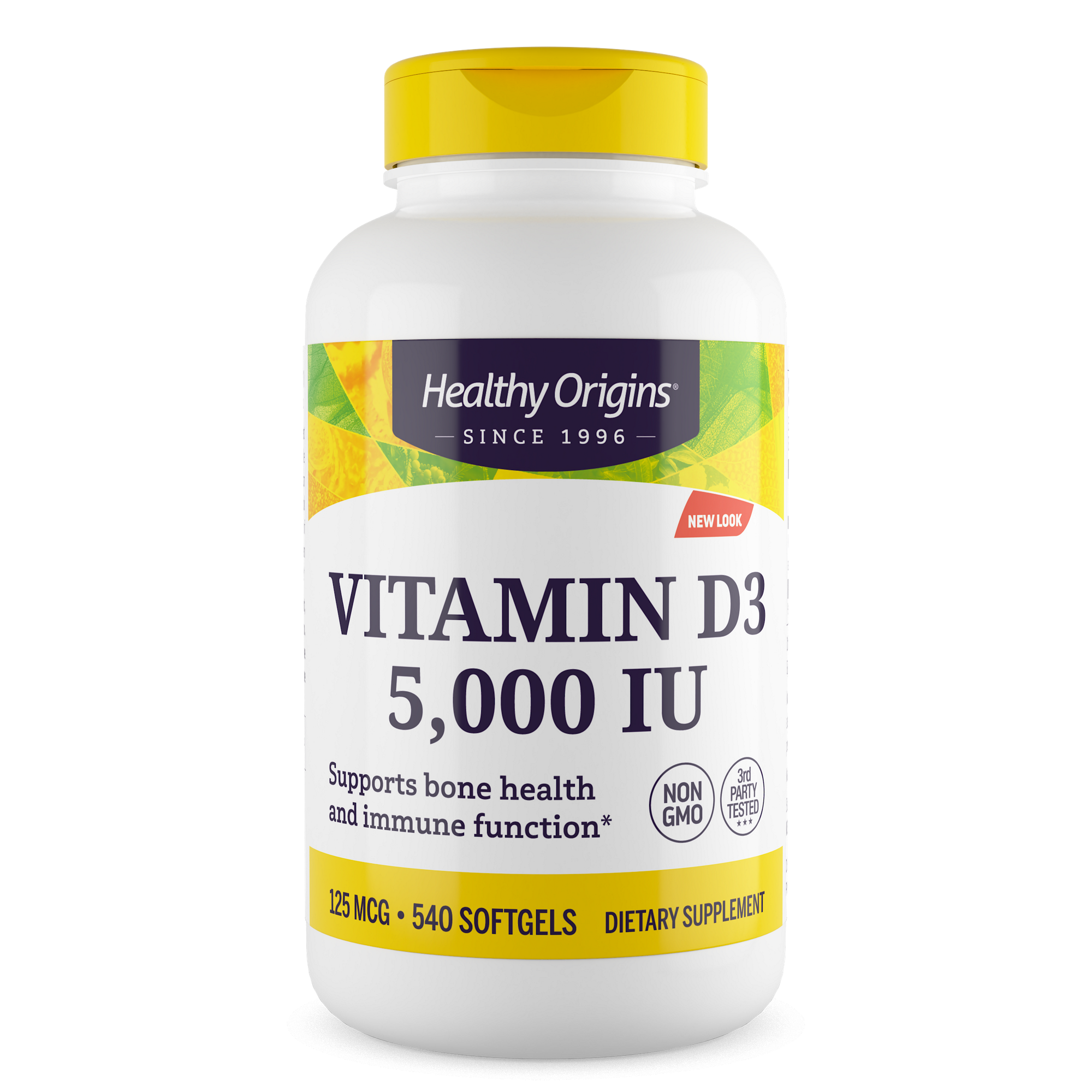 Healthy Origins - Vitamin D3 5,000 IU