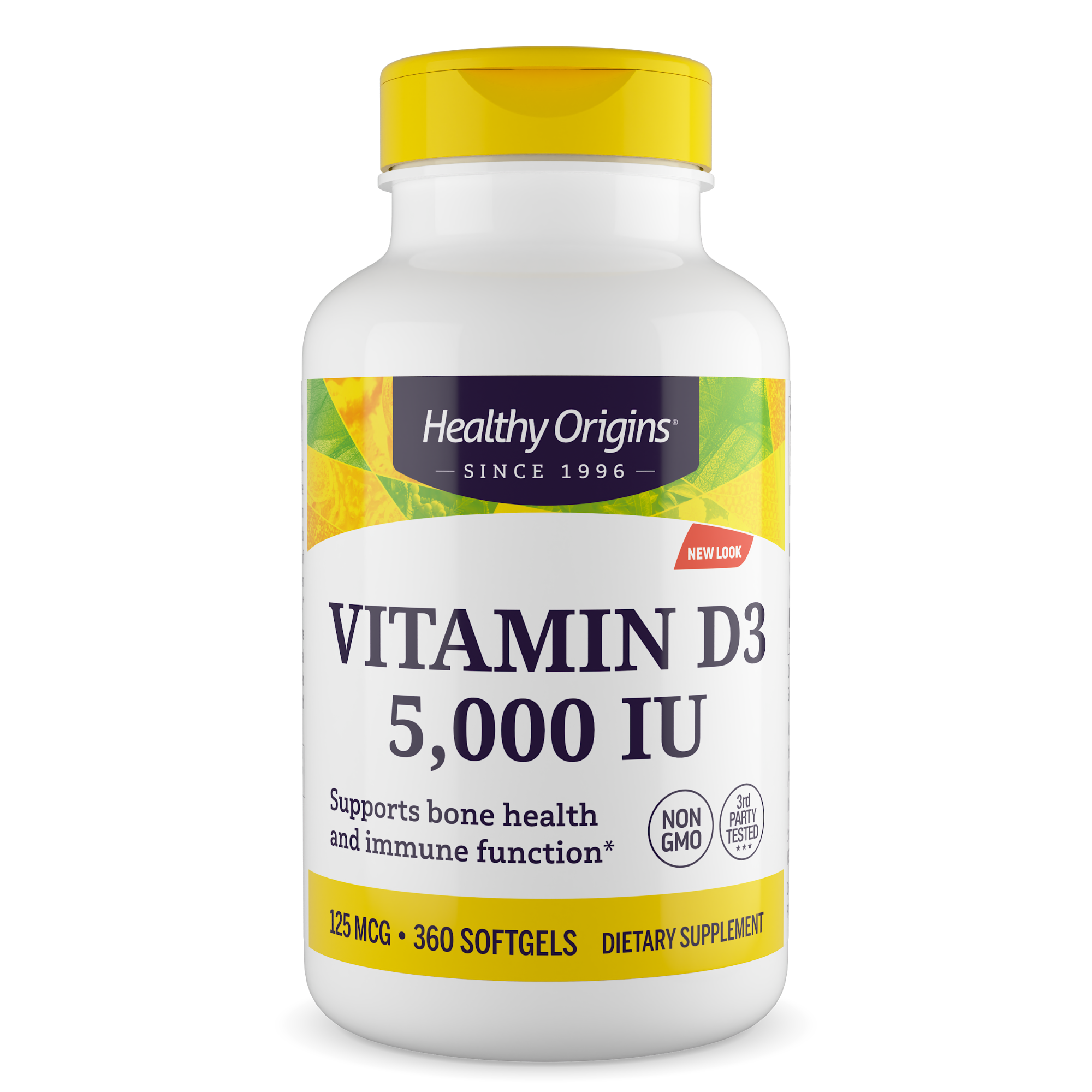 Healthy Origins - Vitamin D3 5,000 IU