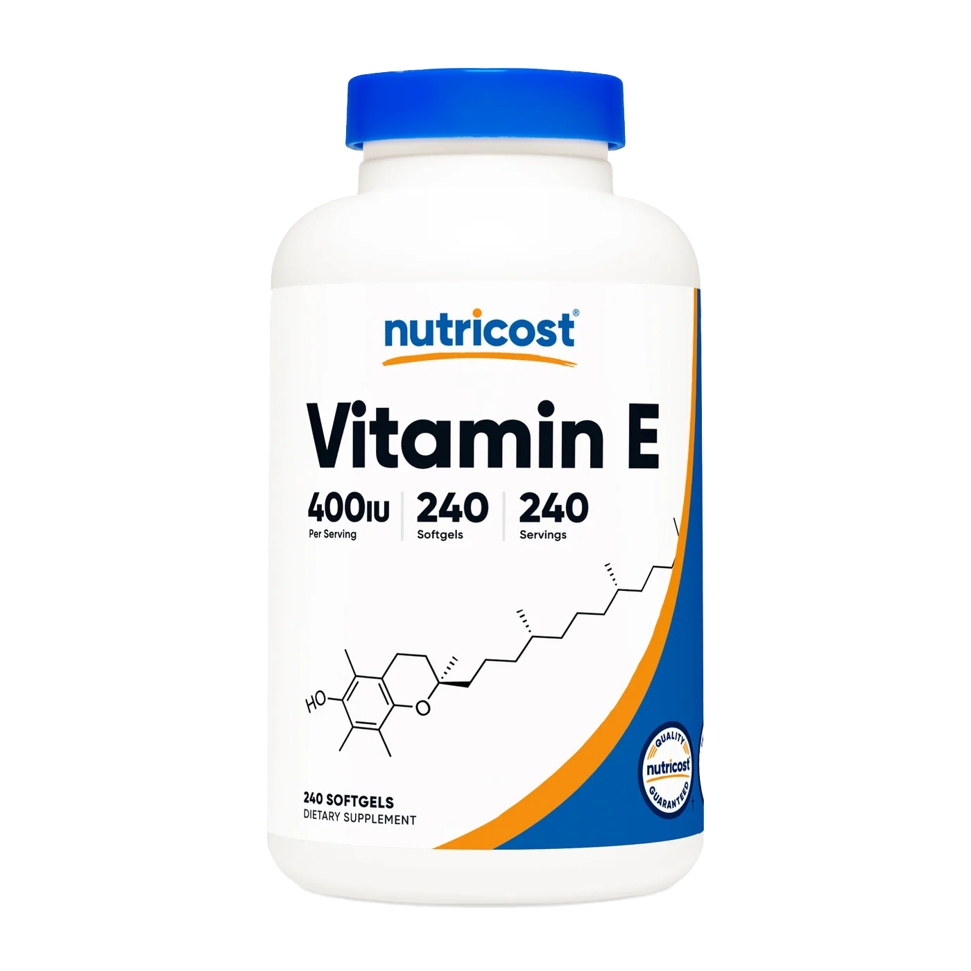 Nutricost - Vitamine E 400 UI, 240 SFG