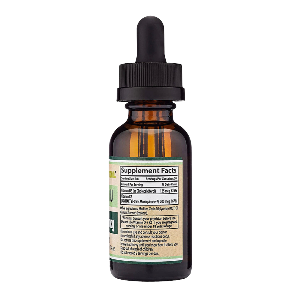 Double Wood - Vitamin D3 + K2 Drops