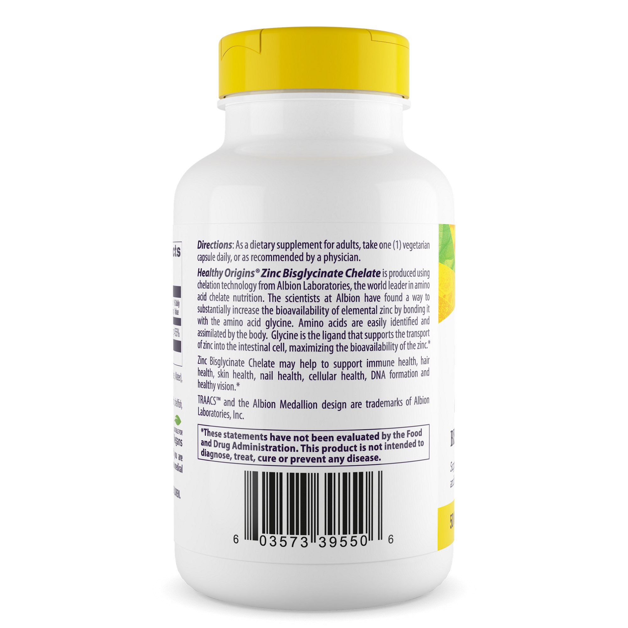 Healthy Origins - Zinc Bisglycinate Chelate