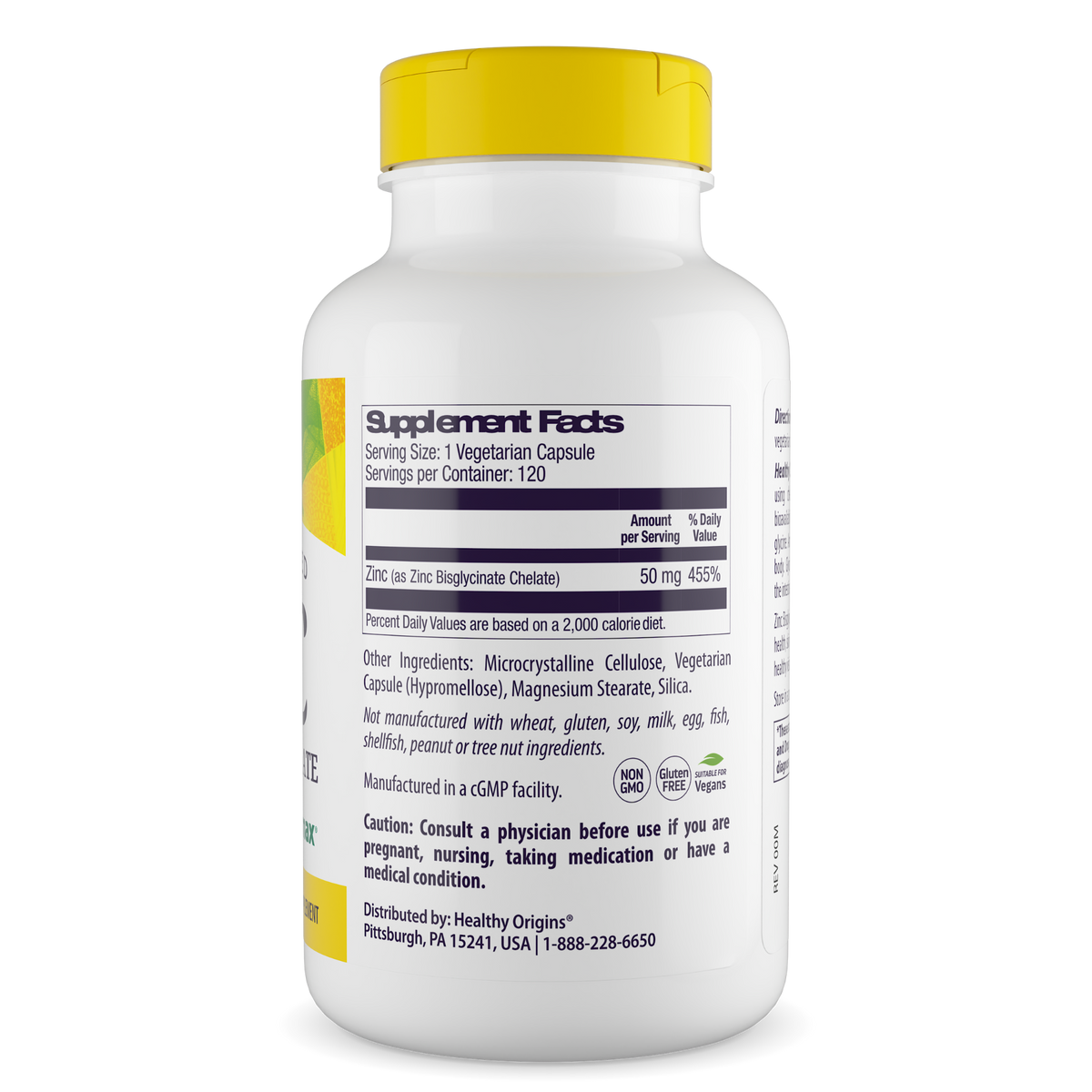 Healthy Origins - Zinc Bisglycinate Chelate