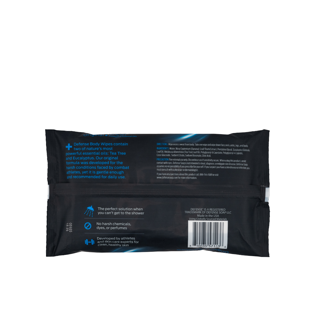 Defense Soap - 100% 天然身體濕紙巾