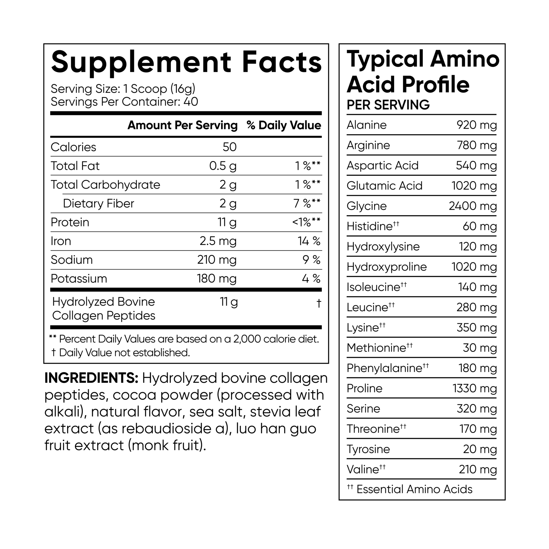 Sports Research - 膠原蛋白勝肽 - 黑巧克力 / 22 盎司