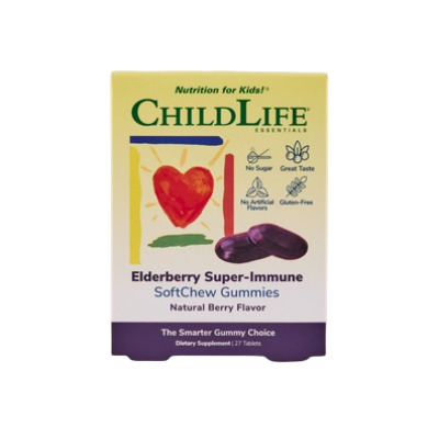 Childlife - Elderberry Super-Immune SoftChew Gummies™